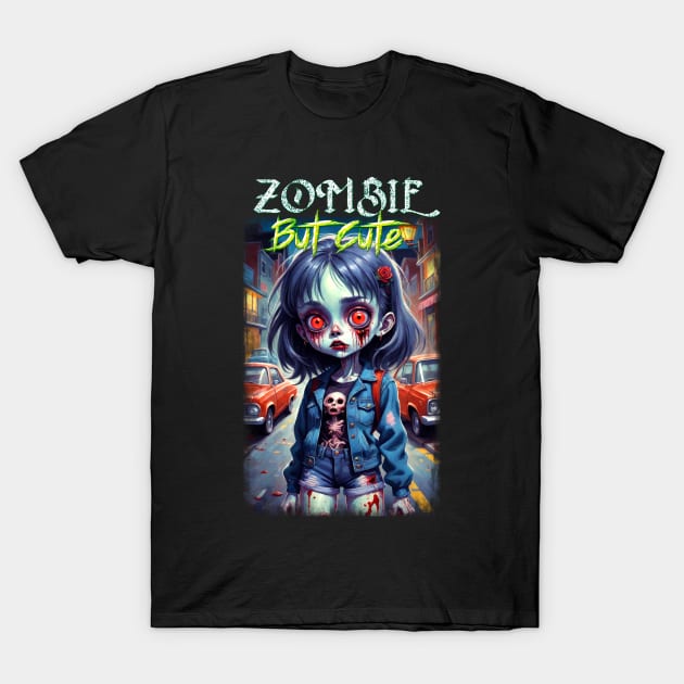 Zombie But Cute 02 T-Shirt by KawaiiDread